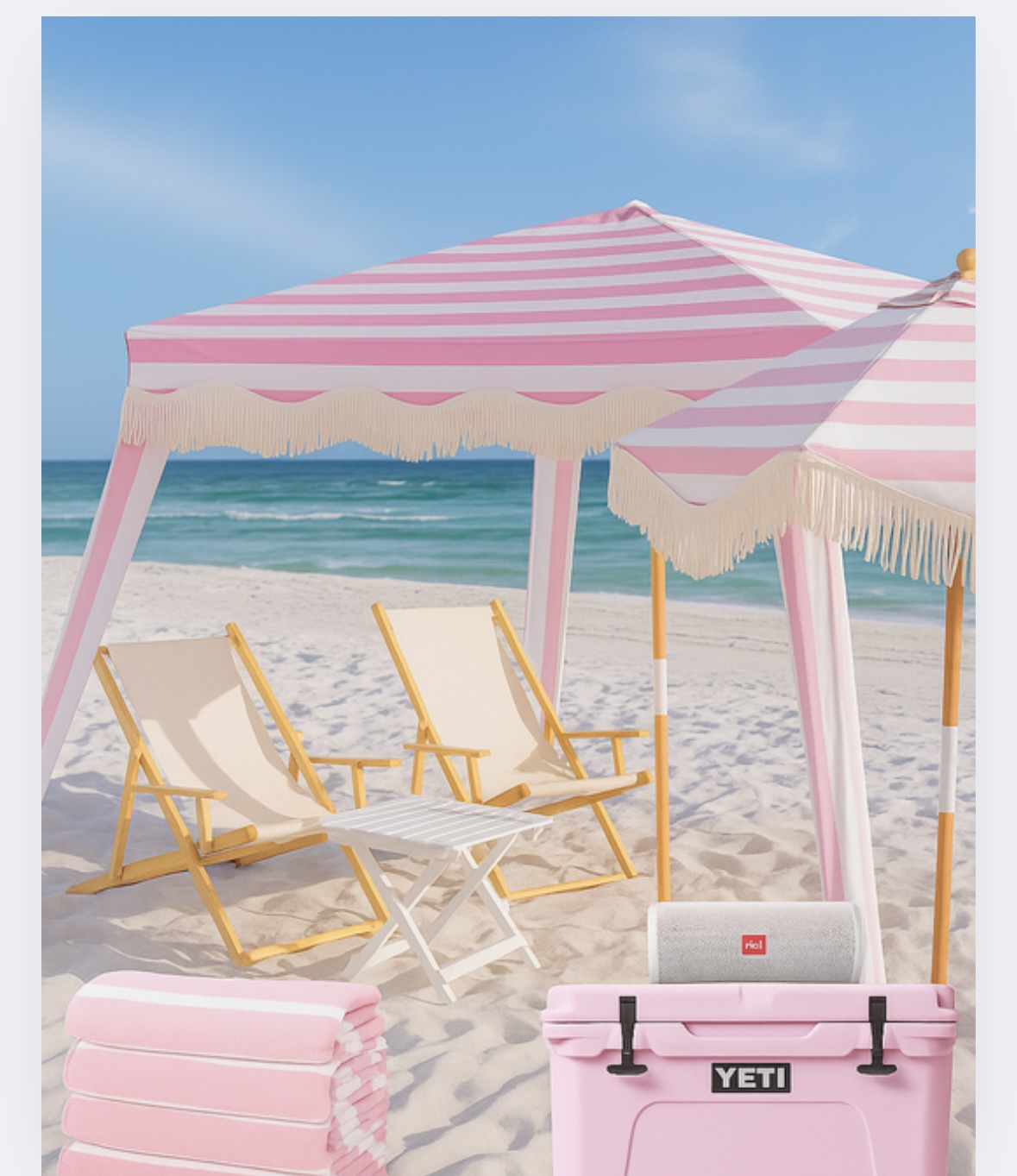 Luxury Beach Cabana Experience