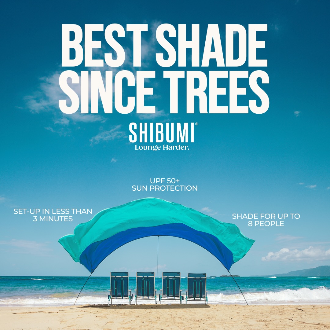 Shibumi Shade Partnership - Premium Beach Shade Solutions
